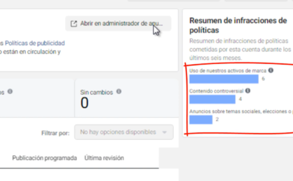 nivel de calidad facebook ads