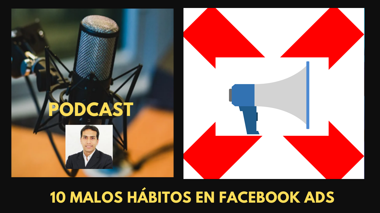 7 malos hábitos en Facebook Ads